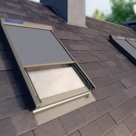 AMZ Solar buitenzonweringen voor dakvensters, VMZ Solar voor verticale ramen