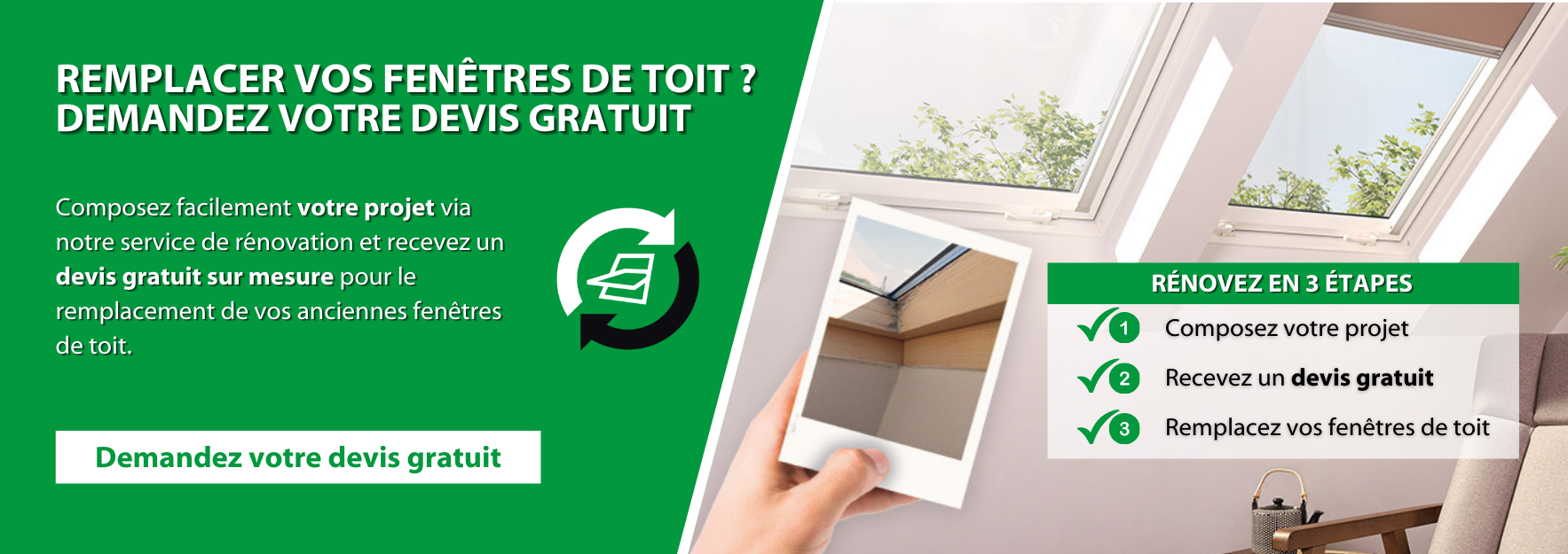 Types de fenêtres de toit - FAKRO