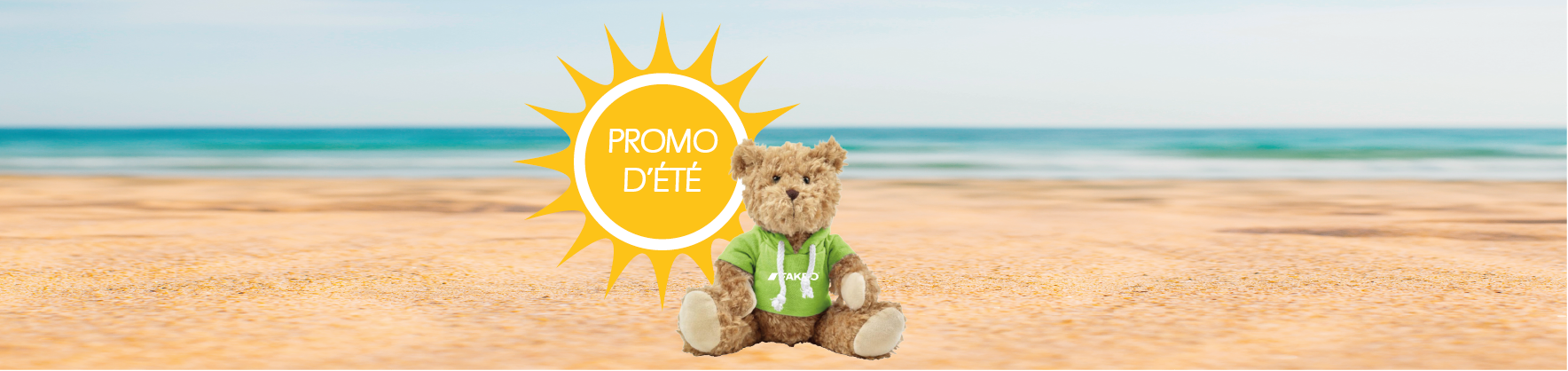 PROMO D’ÉTÉ : repérez notre mascotte et recevez-en une !