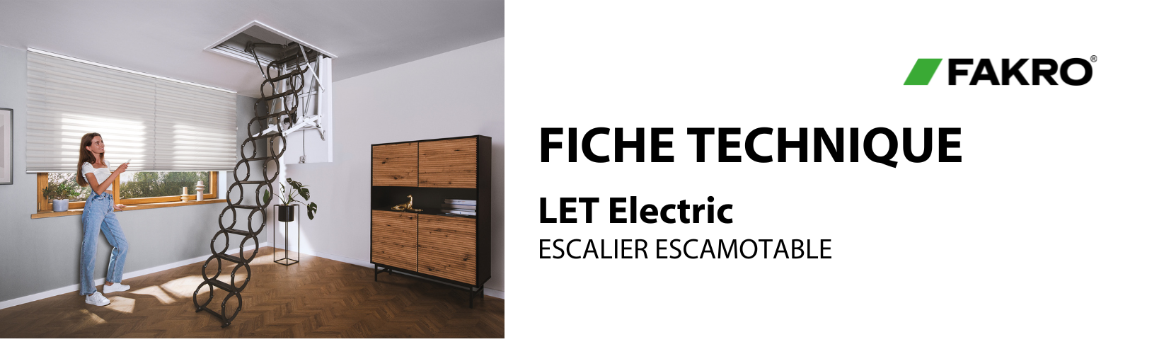 FICHE TECHNIQUE - Escaliers escamotables