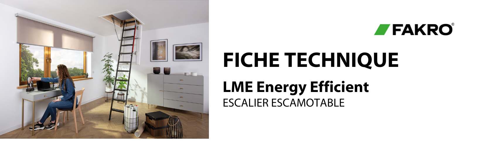 FICHE TECHNIQUE - Escaliers escamotables