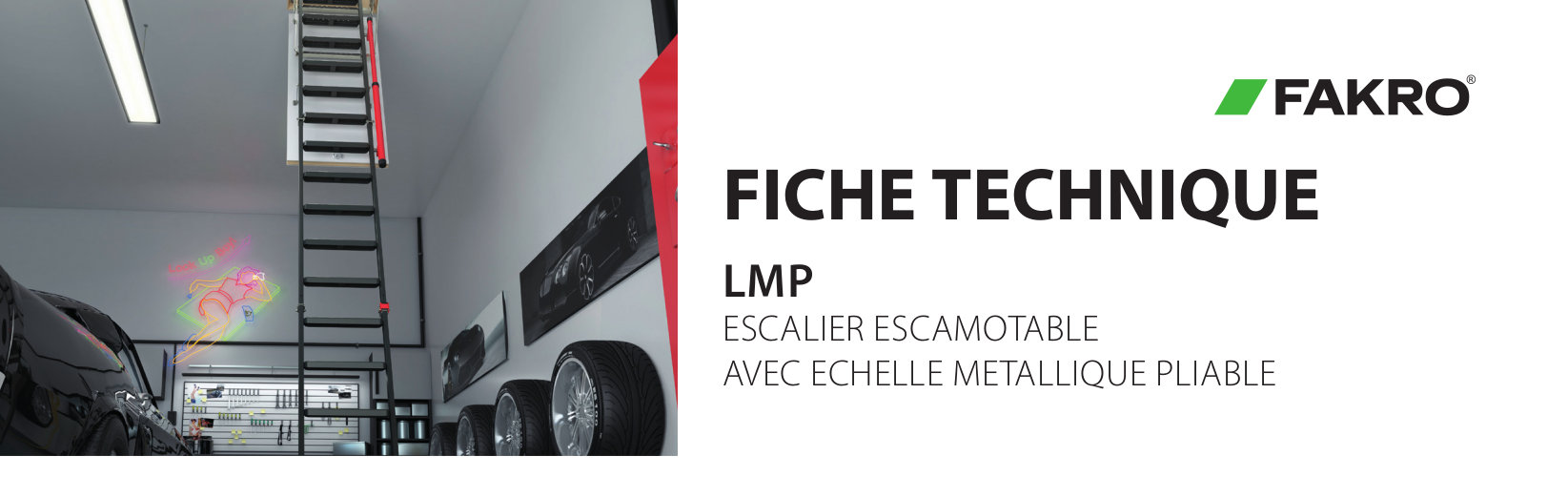 FICHE TECHNIQUE - Escaliers escamotables