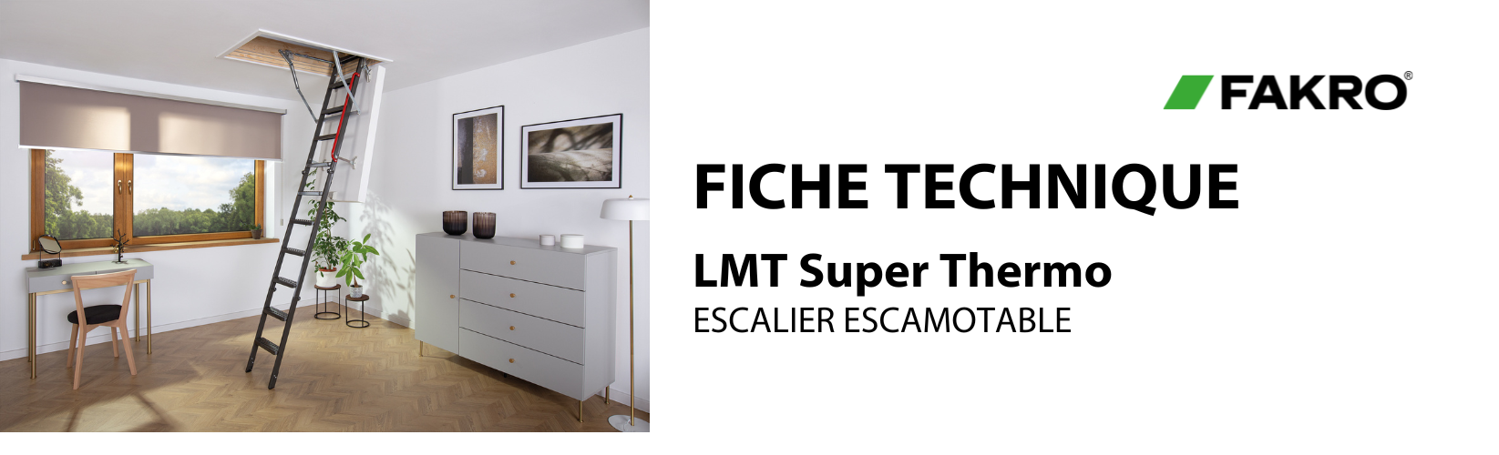FICHE TECHNIQUE - Escaliers escamotables