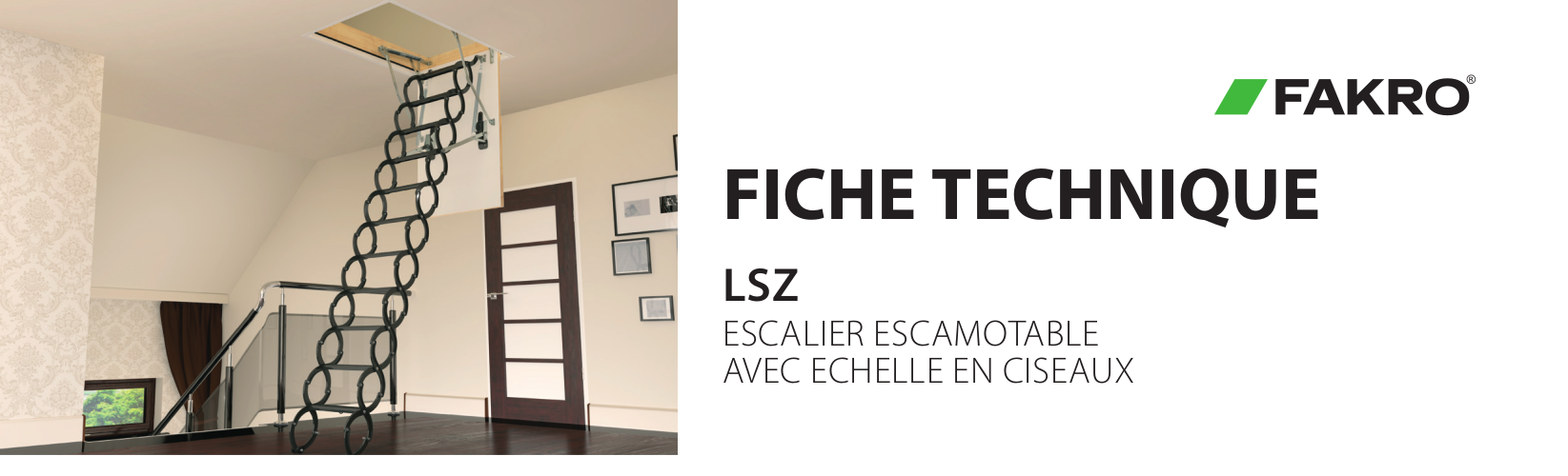 FICHE TECHNIQUE - Escaliers escamotables