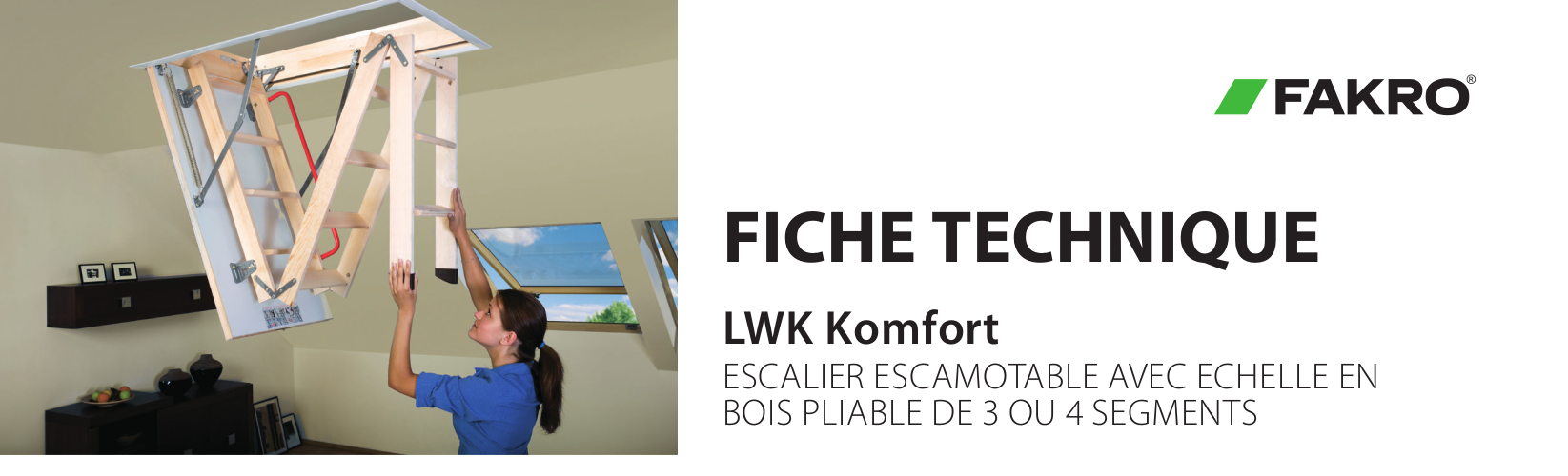 FICHE TECHNIQUE - Escaliers escamotables