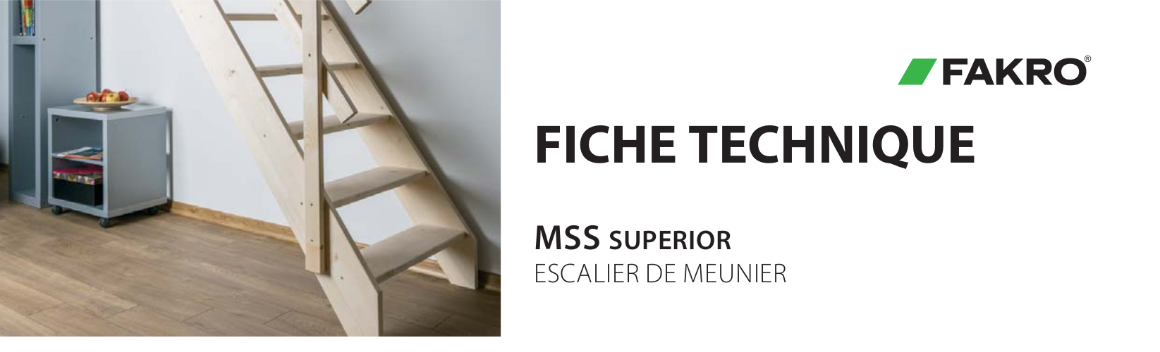 FICHE TECHNIQUE - Escaliers escamotables