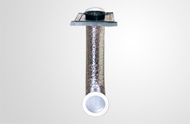 Puits de lumière avec tube flexible