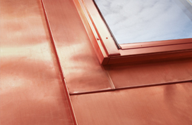 Voor vlakke metalen dakbedekking