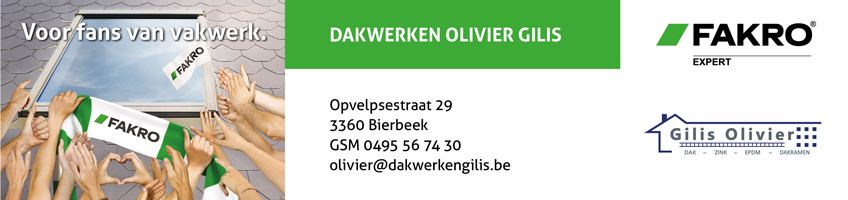 FAKRO Expert Dakwerken Olivier Gilis