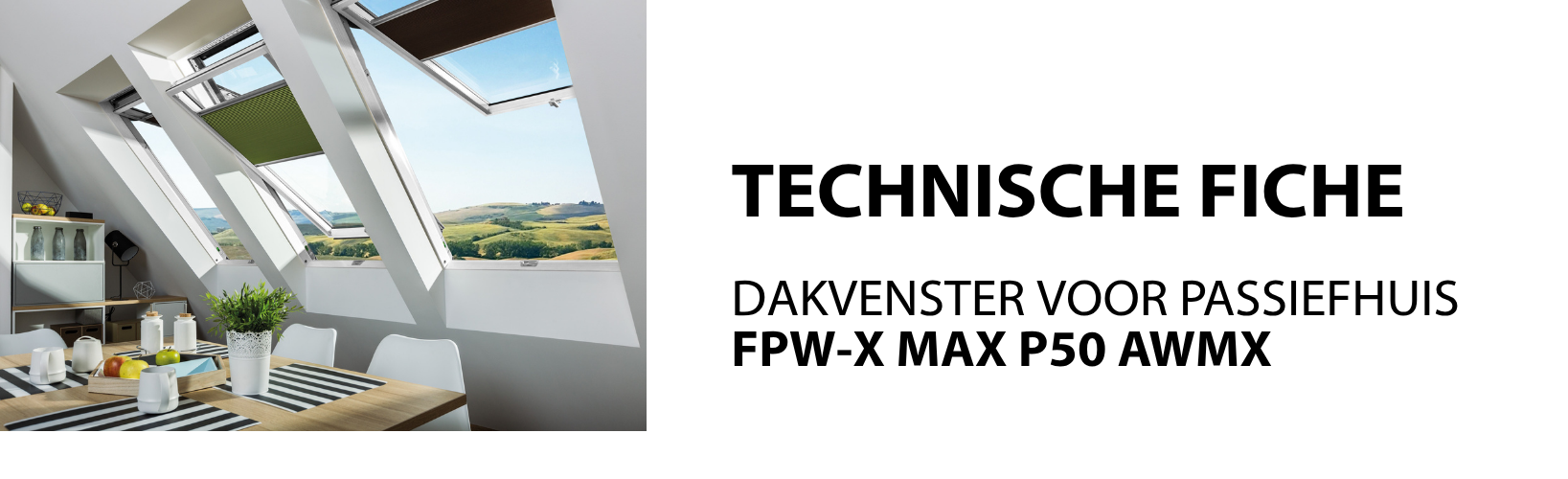 TECHNISCHE FICHES - Dakvensters GREENVIEW